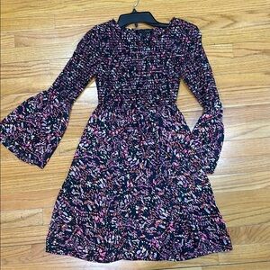 Floral Bell Sleeve Dress